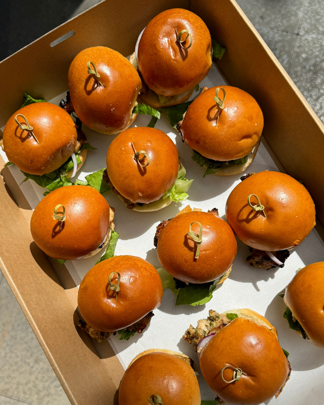 Sliders overhead